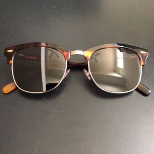 Eyebuydirect Strata Browline Tortoise Sunglasses